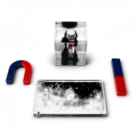 Набор для демонстрации объемных спектров постоянных магнитов